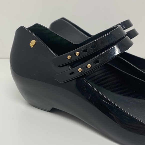 Karl Lagerfeld x Melissa black jelly shoes 8 US - Picture 2 of 11